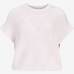 Express short sleeve sweater